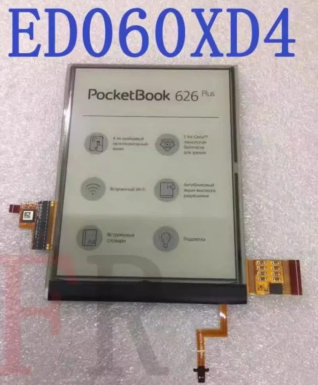 ED060XD4 6' Ink e-Ink Czytnik ebooków z ekranem LCD