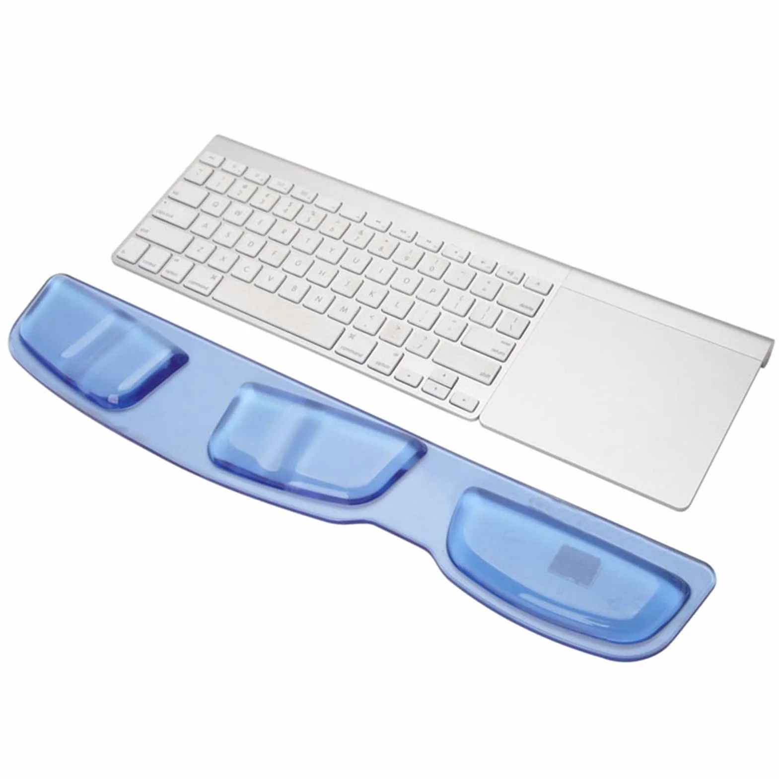 Ergonomiczna podkładka pod mysz podparcie nadgarstka podkładka pod mysz antypoślizgowa miękka silikonowa podkładka pod mysz zmniejsza nacisk dłoni odpowiednia do laptopów, komputerów, gier i biur (kolor: B)
