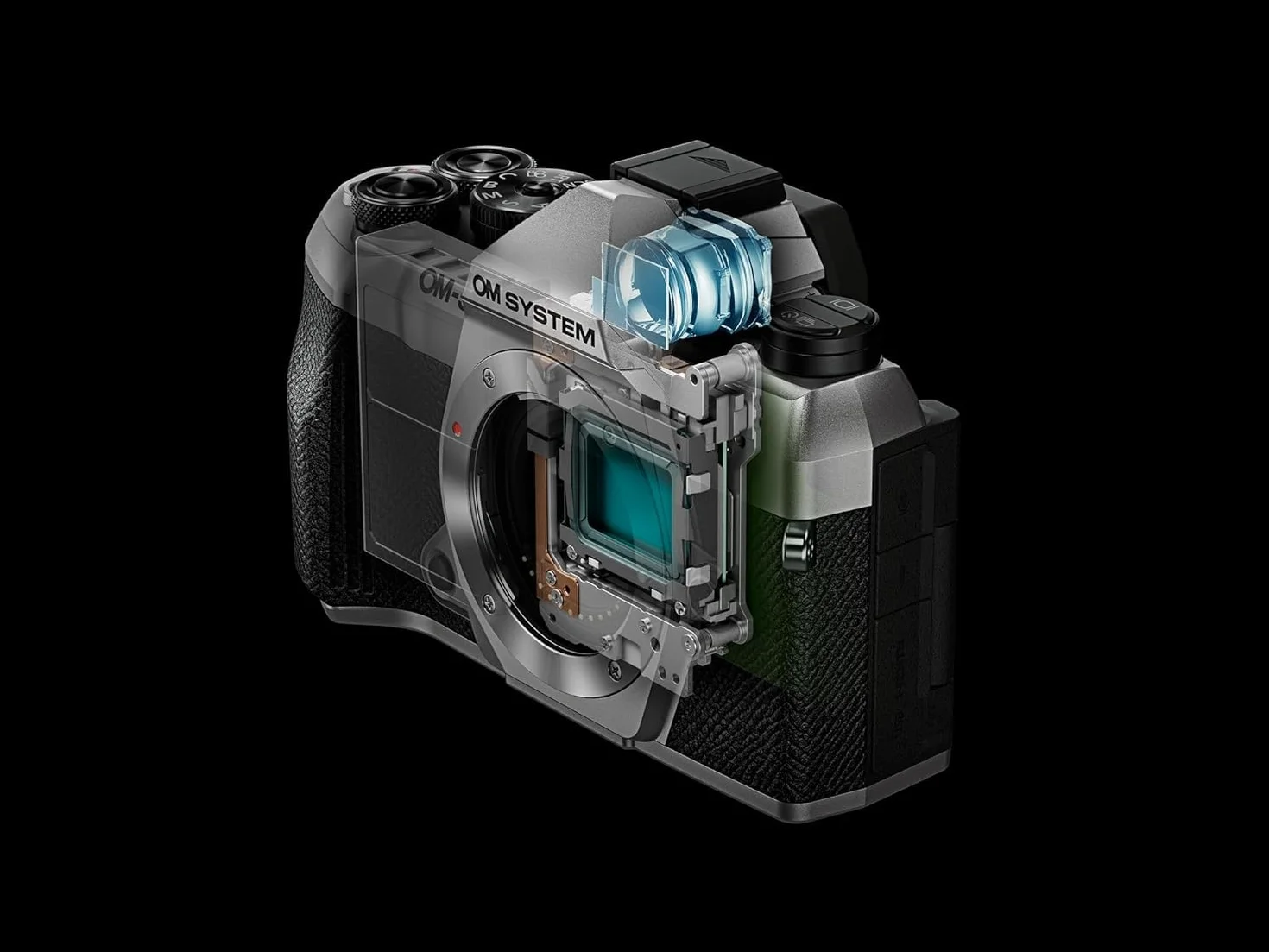 OM SYSTEM OM-5 Mark II Aparat Bezlusterkowy, Matryca 20 MP, Stabilizacja | Uszczelnienie IP53, wideo 4K, HighRes Shot 50 MP z ręki, Live ND i Focus Stacking. Kompaktowy aparat systemowy Mikro 4/3.