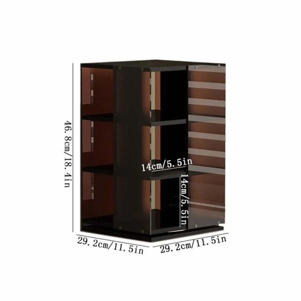 Przechowywanie płyt CD DVD Obrotowy stojak na płyty CD Akrylowy stojak na albumy do domowego biura