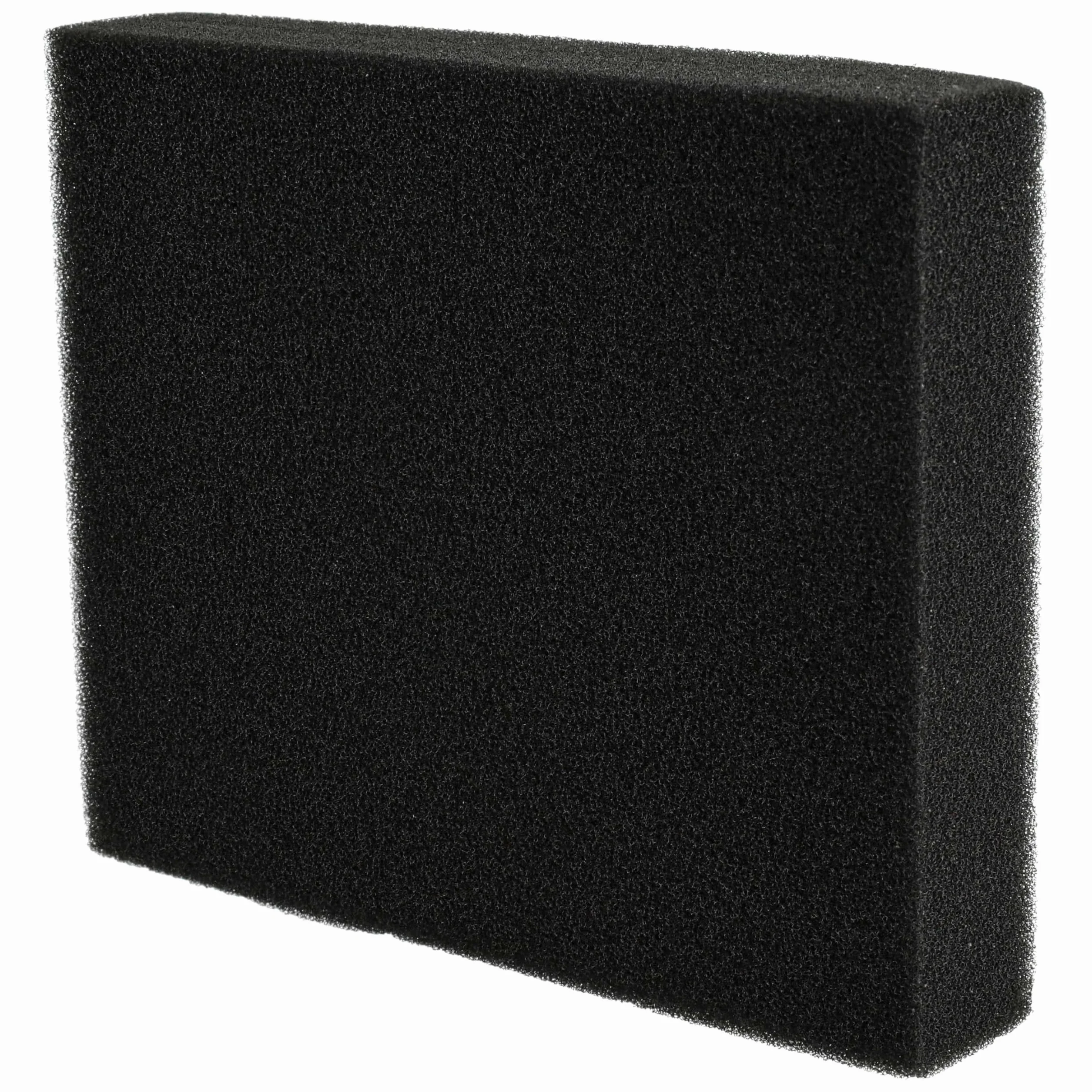vhbw Piankowy filtr powietrza do kosiarki 13,0x10,8x2,5 cm czarny