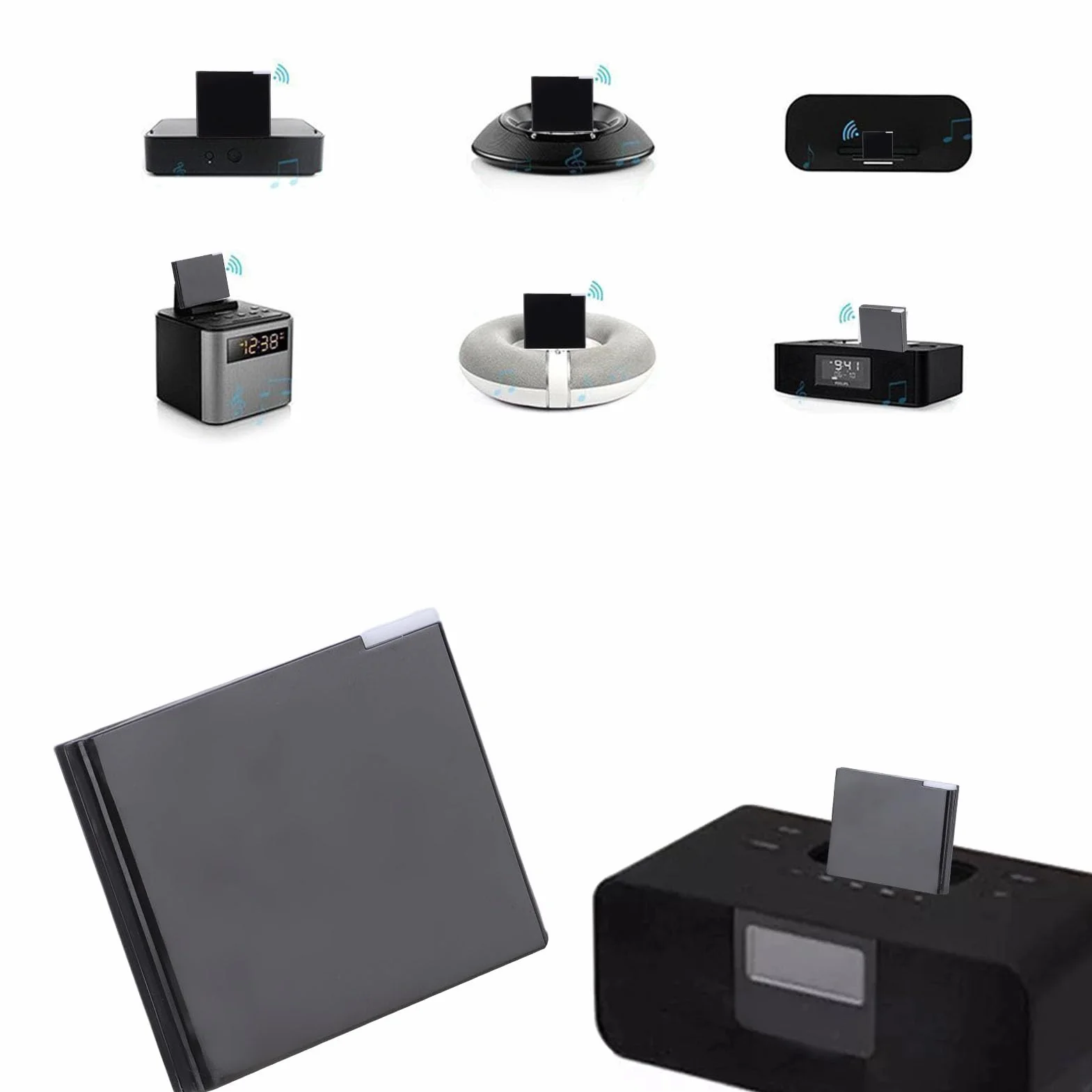 30 -pinowy Odbiornik Adaptera Bluetooth dla 30 Głośników Dock, Adapter Bluetooth 5.0 dla Sounddock