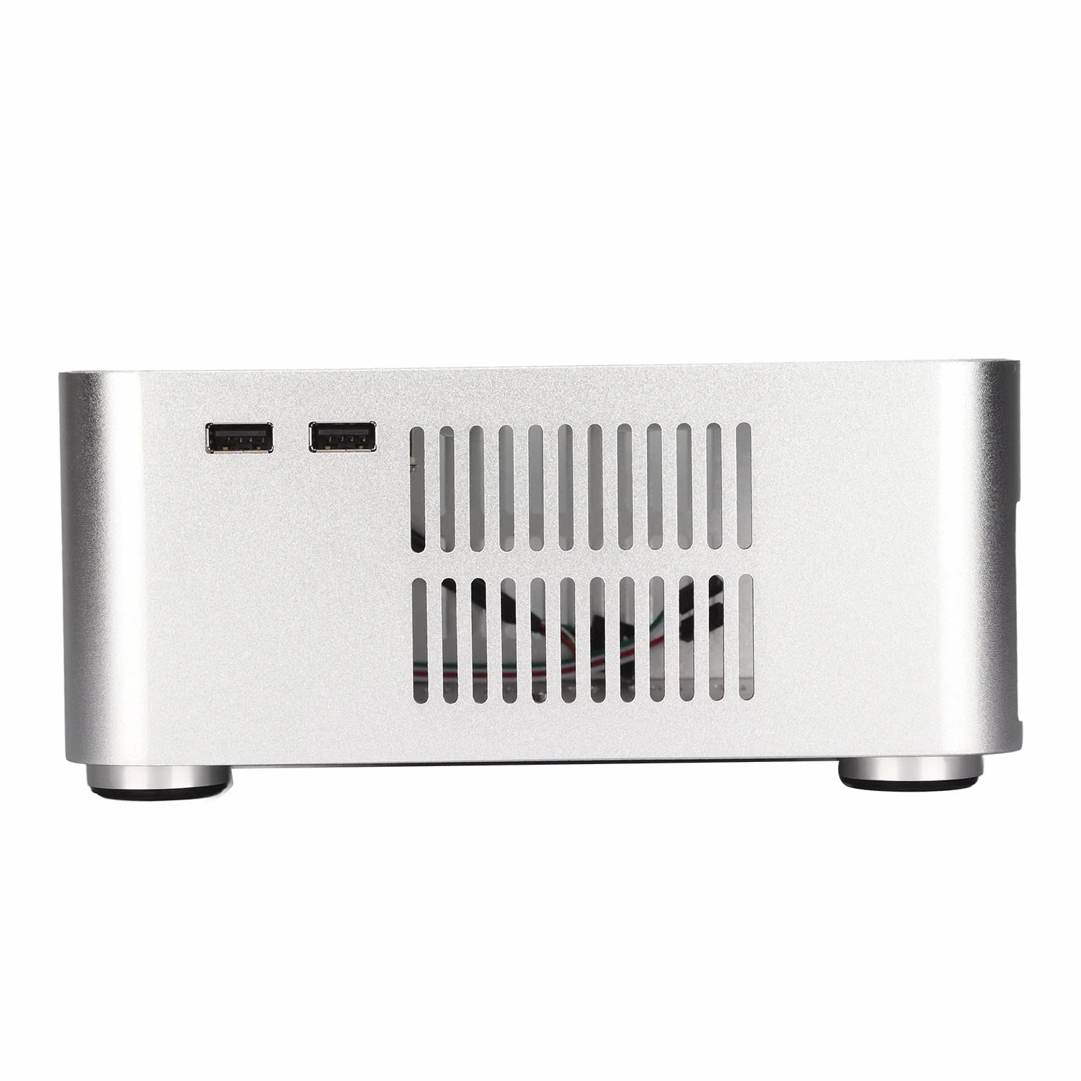 Obudowa do Gier Mini ITX, Obudowa do Gier Komputerowych Small Form Factor Premium ITX, Obudowa HTPC Wyposażona w Wiele Otworów Rozszerzających