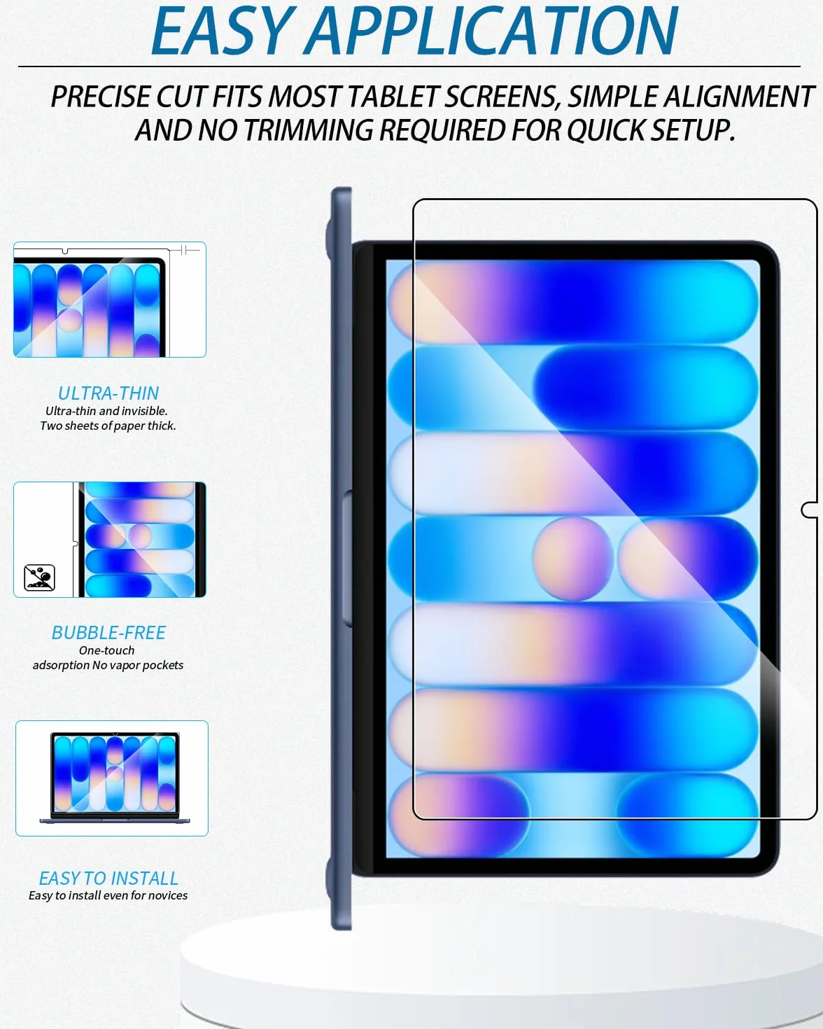 Folia ochronna na ekran MacBook Neo 13 cali Yystao PET HD Ultra-przezroczysta antyodblaskowa