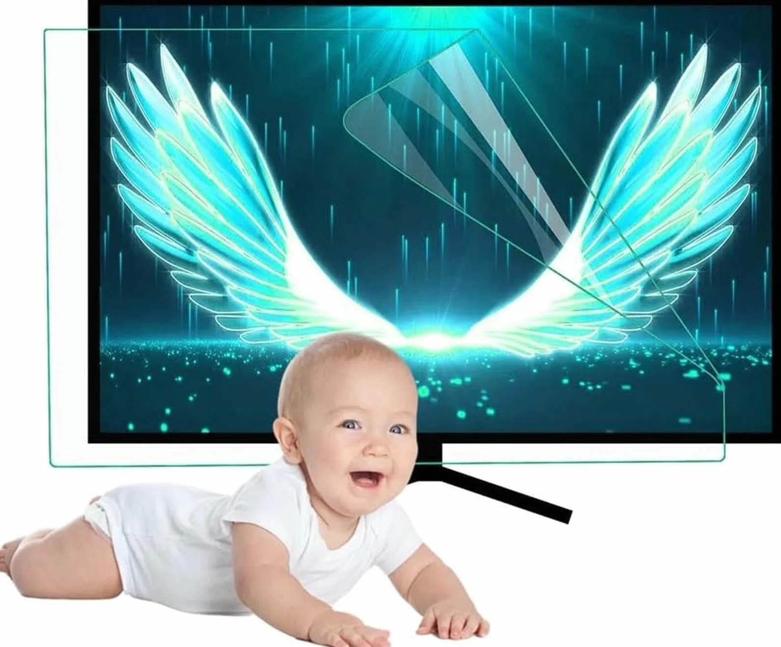 Folia ochronna na ekran telewizora, Matowy filtr do telewizora o przekątnej 50 cali