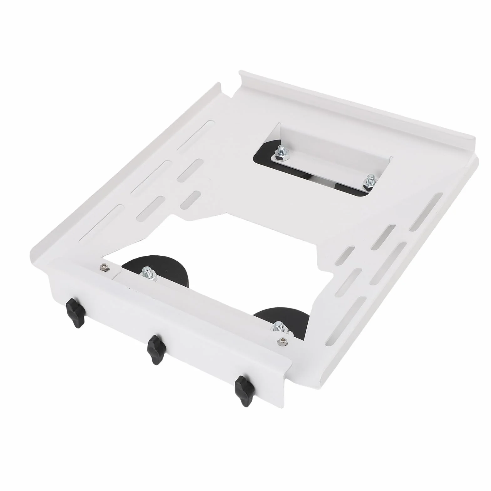 HEEPDD Magnetyczny Zestaw do Szybkiego Montażu 4 Magnesy 264lbs Siła Trzymania Antena Satelitarna Uchwyt na Dach Samochodu do łodzi RV Jacht SUV na Zewnątrz (WHITE)