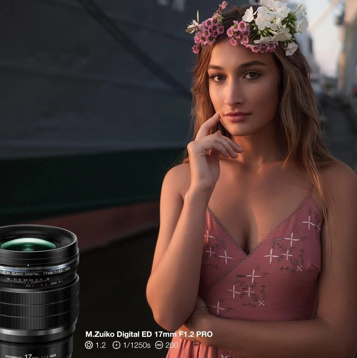 Olympus M.Zuiko Digital ED 17 mm F1.2 PRO Obiektyw Stałoogniskowy MFT | Jasny obiektyw do aparatów OM SYSTEM, OM-D, PEN i Panasonic G. Miękki bokeh, autofokus oraz uszczelniona konstrukcja.