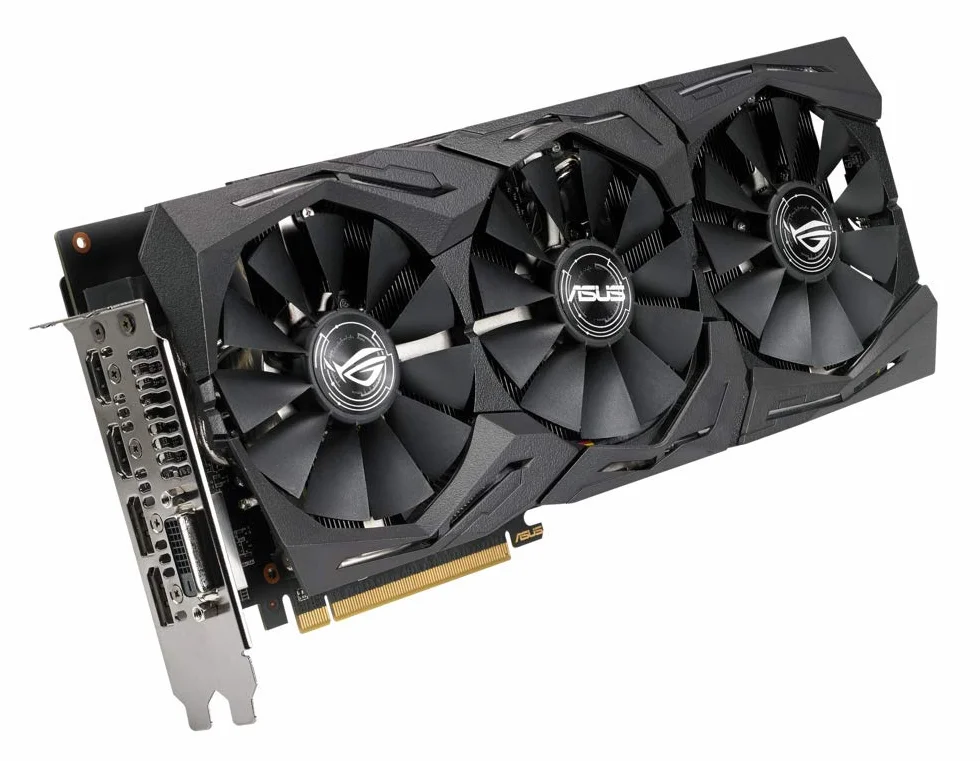ASUS ROG-STRIX-RX580-8GB-GAMING karta graficzna (Radeon OC, GDDR5 DP/HDMI/DVI-D) - czarna