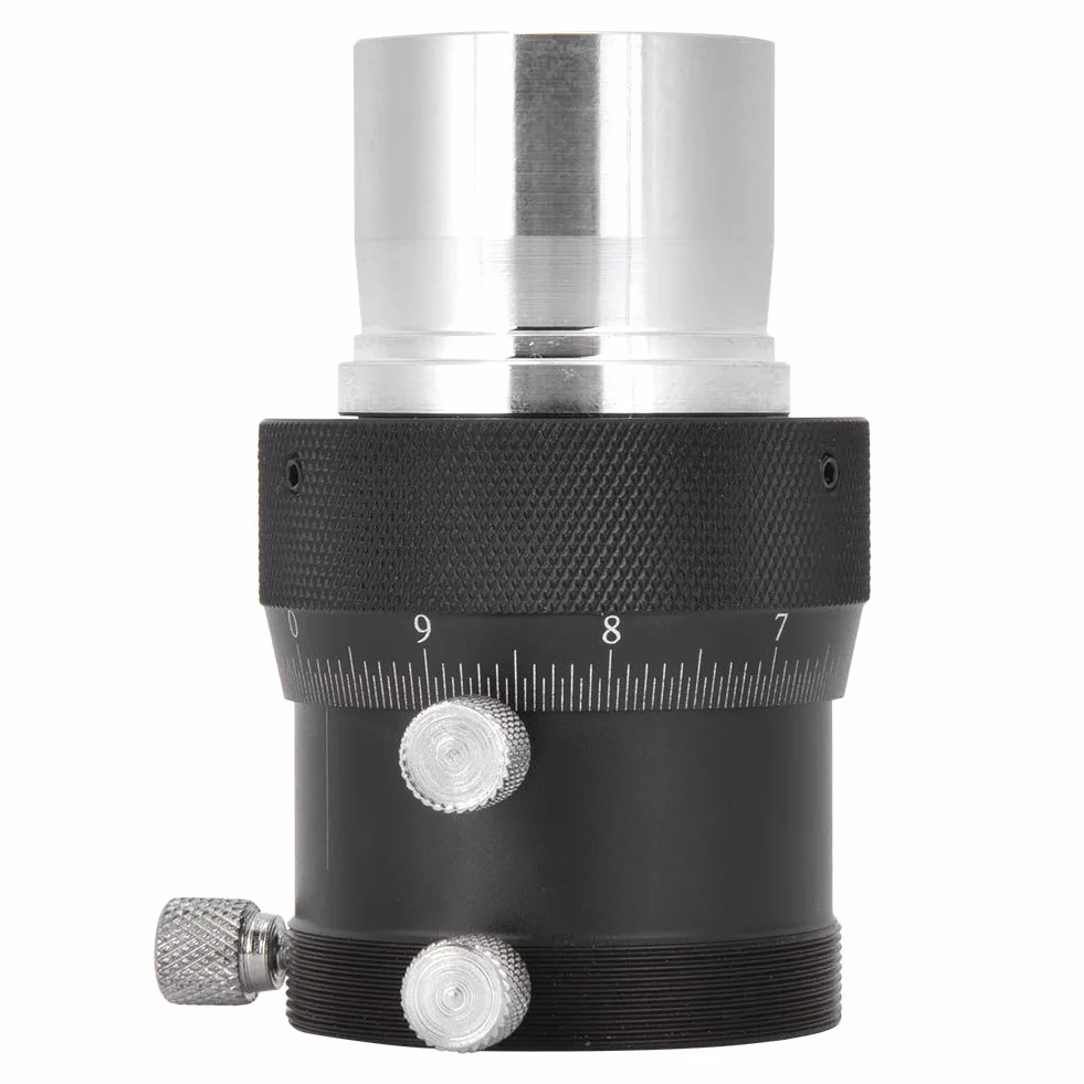 Spiralny Focuser, Stop Aluminium 10mm Skok Ostrości 1,25 Cala Helical Fine Tuning 0,05mm High Precision Focuser