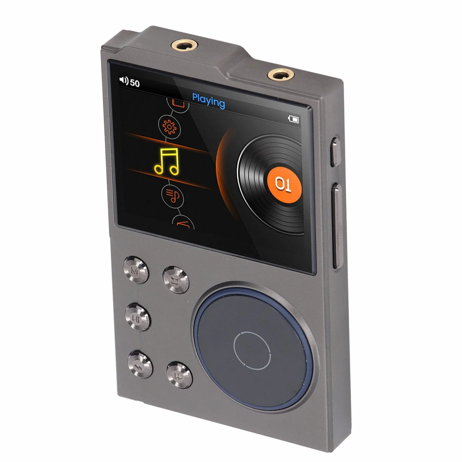 Odtwarzacz MP3 z Bluetooth 5.3, Przenośny Odtwarzacz Muzyki z Bezstratnym Dźwiękiem HiFi, Ekran HD 2,4 Cala, Cyfrowy Odtwarzacz Muzyki dla Dzieci