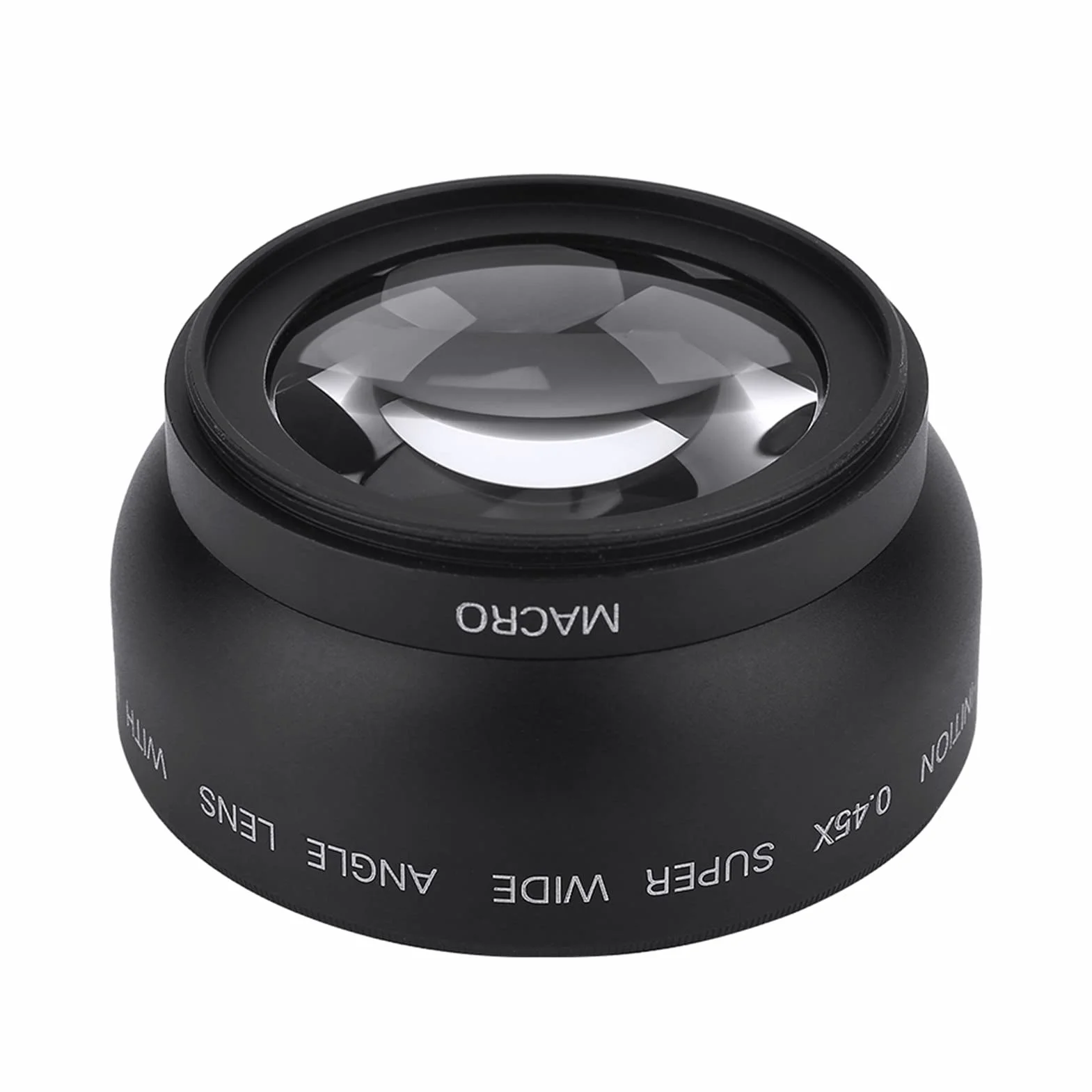 Obiektywy Szerokokątne do 52Mm 0,45X Szerokokątny Uniwersalny Obiektyw Makro do Konwersji do Aparatu