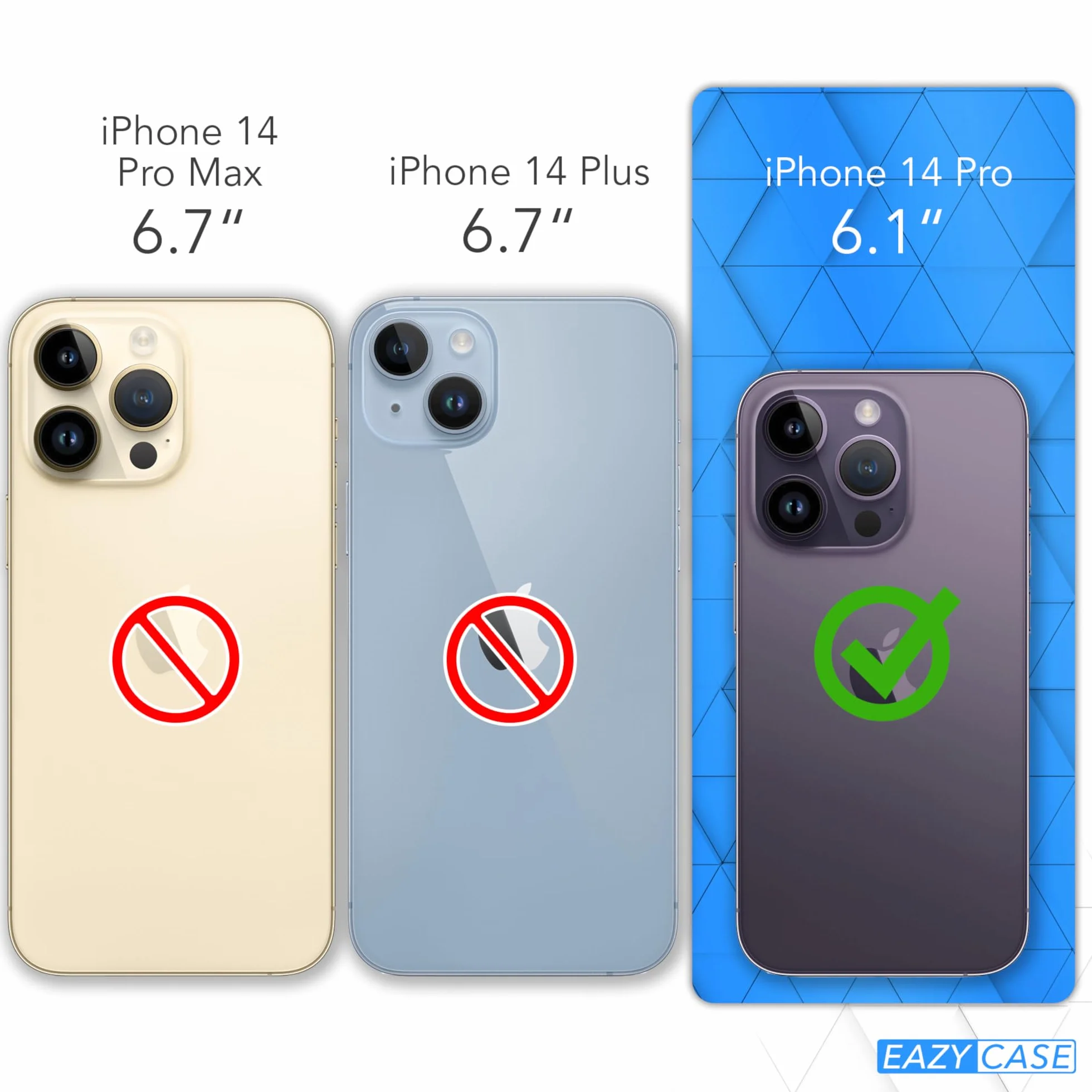 EAZY CASE Łańcuszek do telefonu kompatybilny z iPhone 14 Pro etui na telefon ze smyczą, sznurek do telefonu z etui silikonowe, stylowy łańcuszek z etui na smartfon w Stary róż
