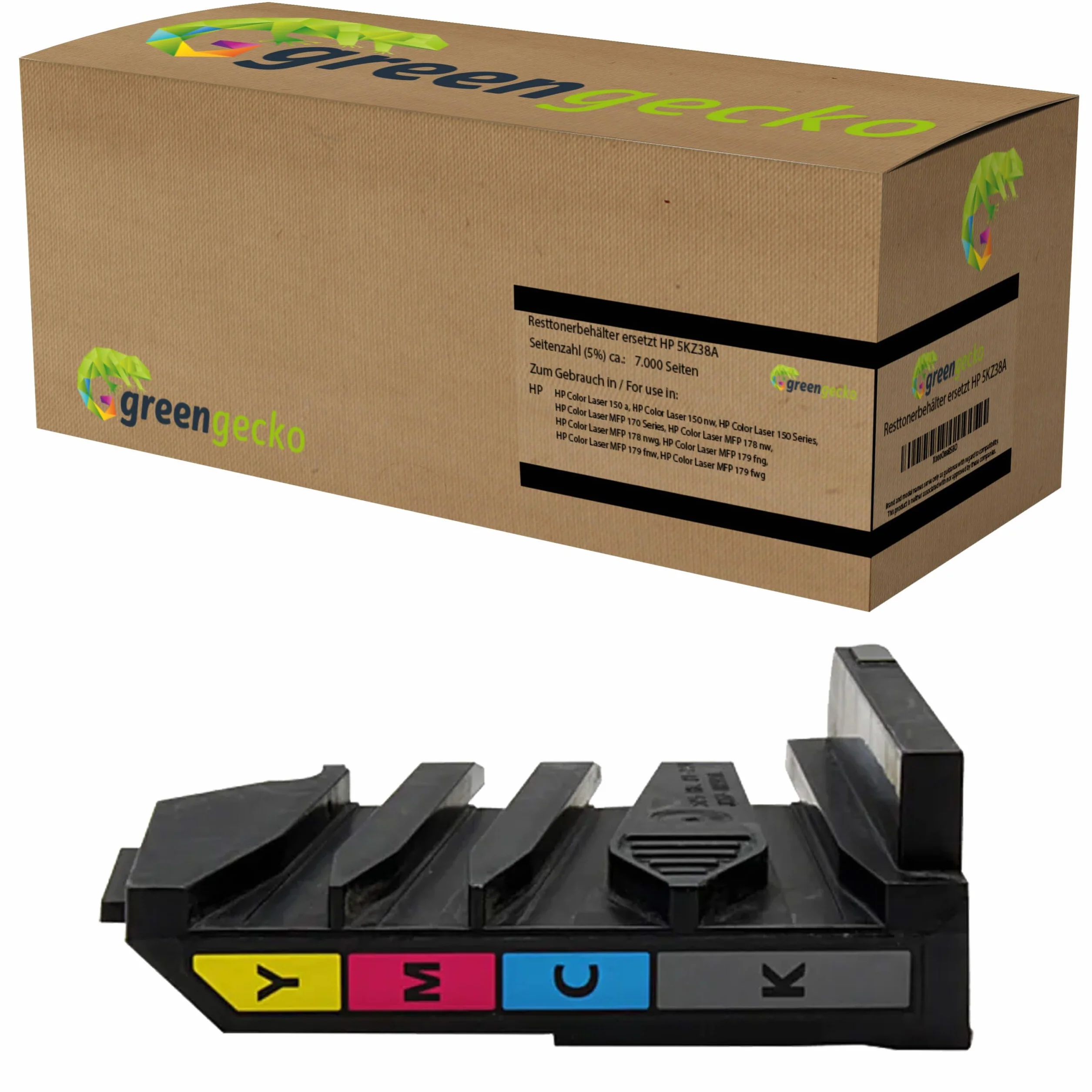 Pojemnik na zużyty toner XL zastępuje HP 5KZ38A do HP Color Laser 150 a 150 nw 150 Series, MFP 170 Series MFP 178 nw MFP 178 nwg MFP 179 FNG MFP 179 fnw MFP 179 fwg