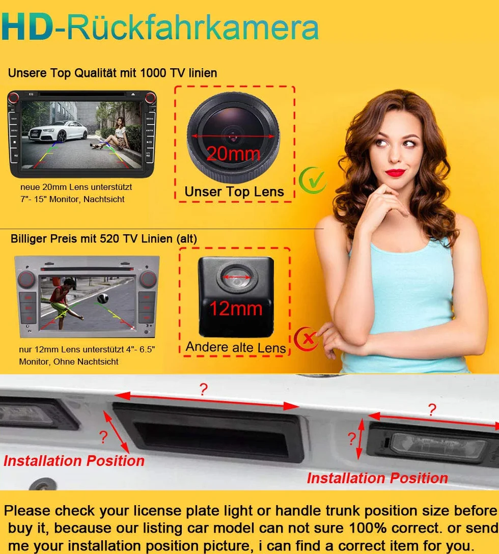 Karakus samochodowa tablica rejestracyjna, kamera cofania, widoczność w nocy, pomoc w parkowaniu, system cofania do CRV New Fit, Odyssey, Insight Vezel, HRV, FR-V, MR-V, Edix, LaGreat Jazz