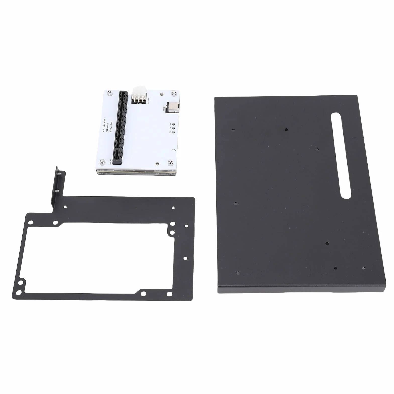 Socobeta Zewnętrzna Stacja Dokująca GPU Szybka Stacja Dokująca Karty Graficznej PCIe 16X dla 3 4 USB4 Laptopy Komputery Stacjonarne Konsole do Gier Metalowy Kabel do Transmisji Danych 1 M