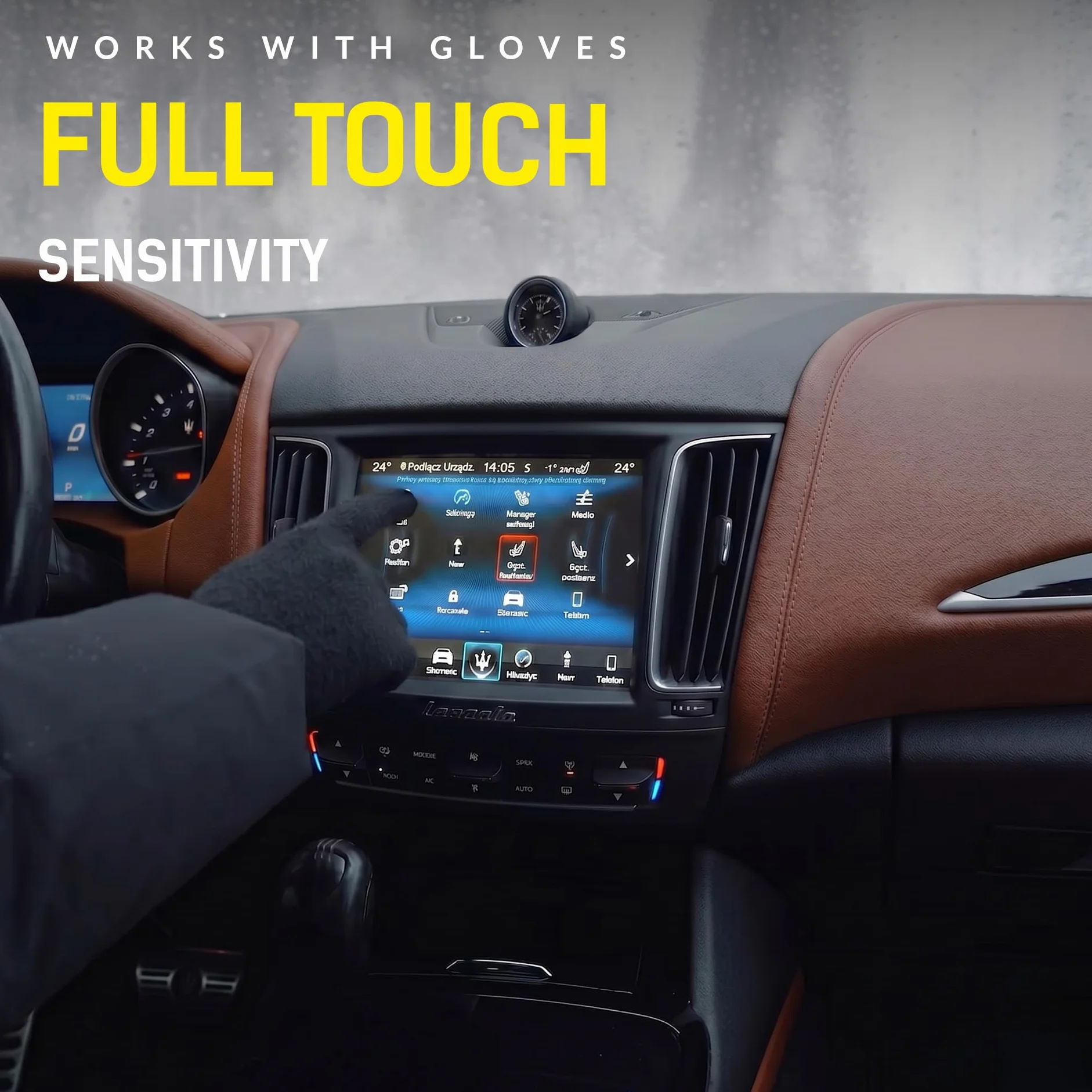3mk TechWrap Matte Folia na Ekran Nawigacji Kia EV4 (2025 -) Matowa