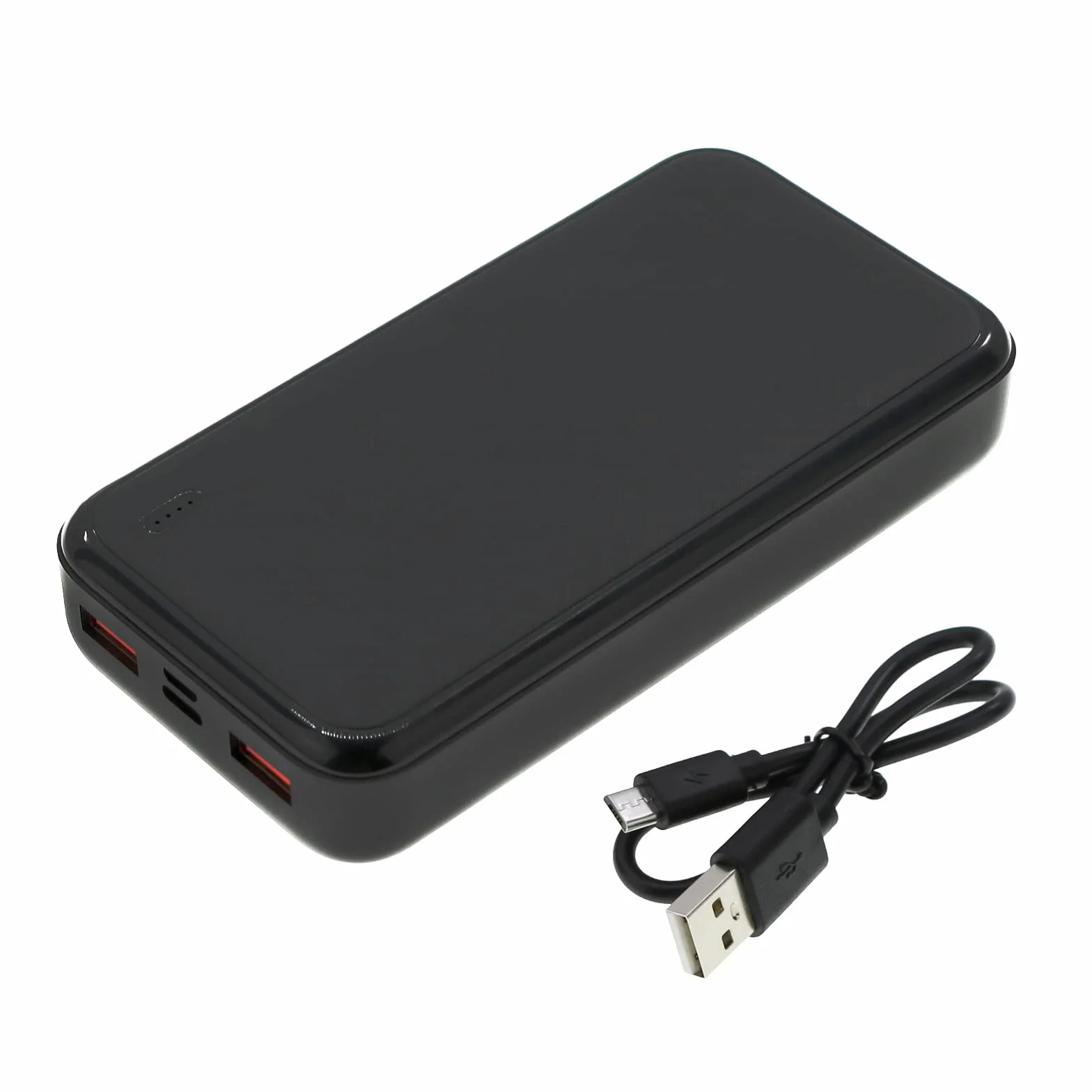 Przenośna ładowarka USB-C o pojemności 20 000 mAh, powerbank z funkcją szybkiego ładowania 22,5 W PD QC 3.0 do zewnętrznych baterii telefonu z wyświetlaczem LED, trzy wyjścia i dwa wejścia do systemu Android itp