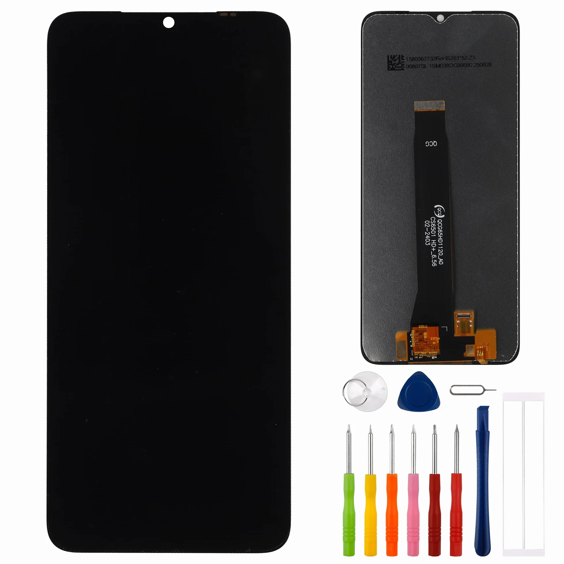 Nowy zamiennik wyświetlacza kompatybilny z DOOGEE Note 56/56 Plus 6,56" LCD Display Touch Screen Assembly with Tools