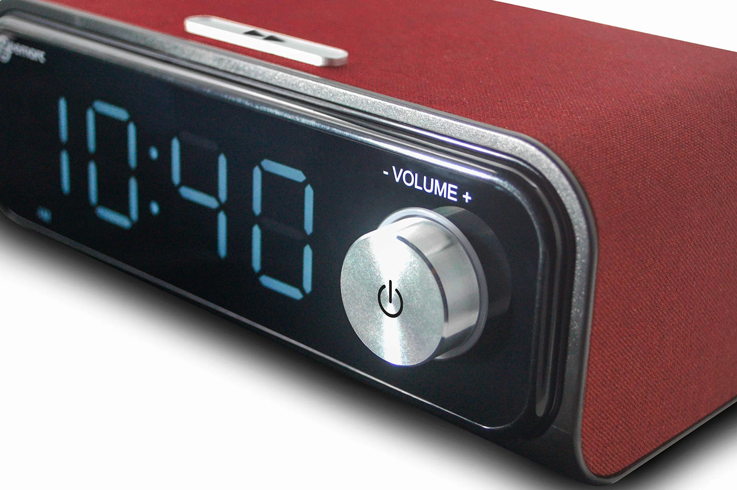 Geemarc VISOTEMPO200_RED_VDE Uproszczony odtwarzacz muzyki MP3, czerwony, 270 x 150 x 115 mm