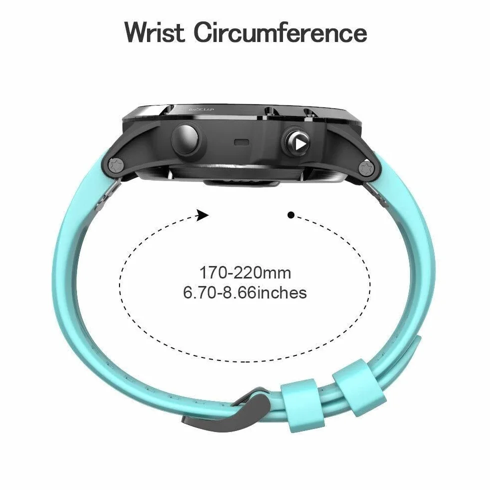 Silikonowy pasek do zegarka Fenix 8 / Fenix 6 / Fenix 6 Pro / Fenix 7 / Forerunner 935 / 945 / Approach S60 / Quatix 5 / epix Smartwatch