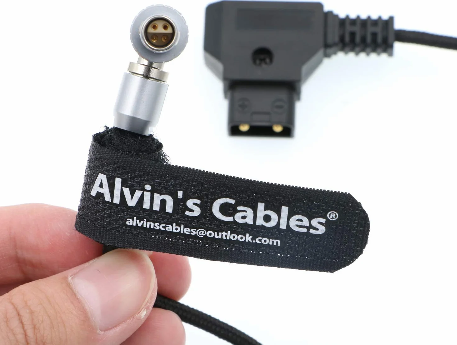 Alvin's Cables Z Cam E2 elastyczny kabel zasilający 4-pinowy kąt prosty do kranu D