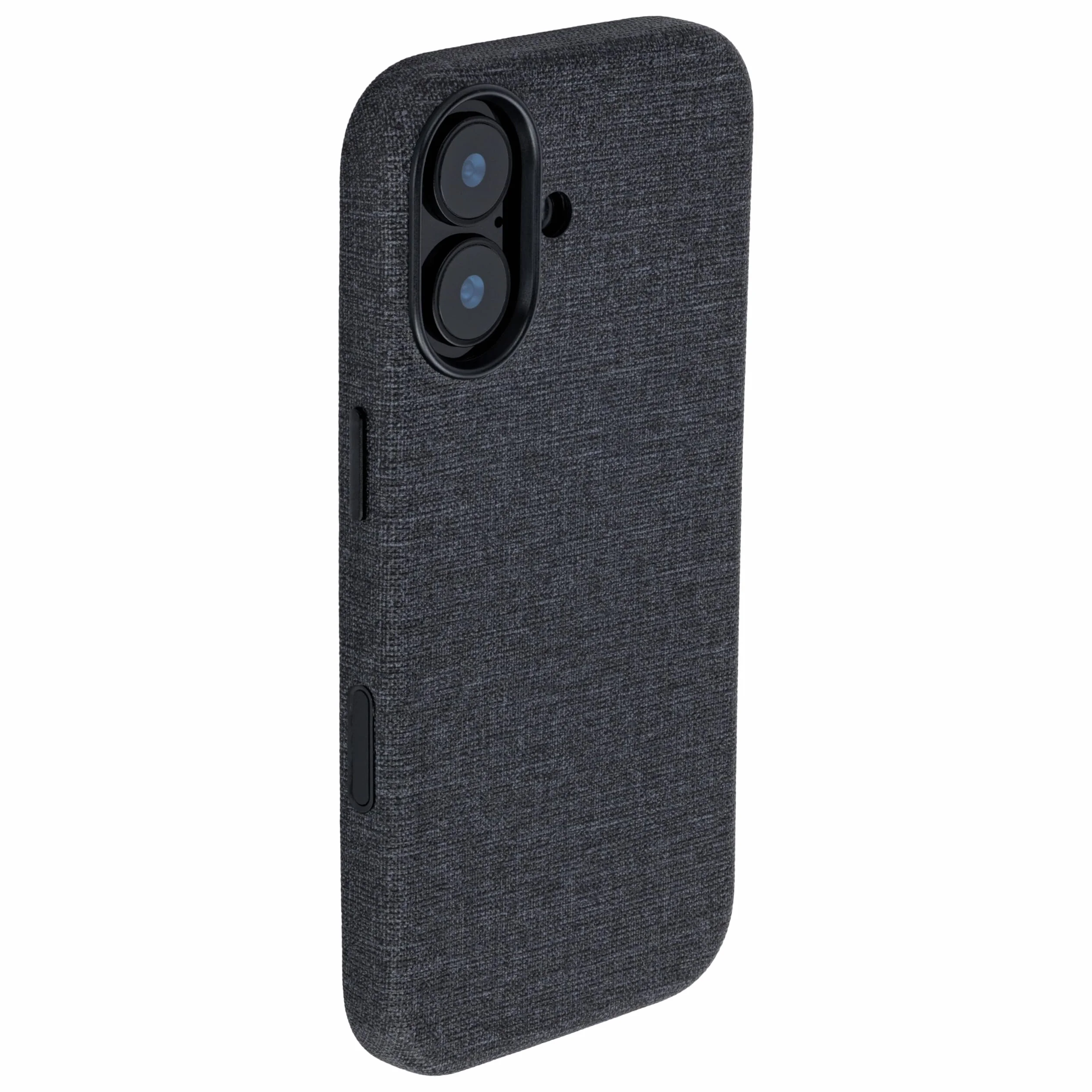 Dockem Etui ze Skóry Syntetycznej do iPhone 17 Kompatybilne z MagSafe, z Pojemnościowym Przyciskiem Sterowania Aparatem (MSVL, Węglowa Czerń)