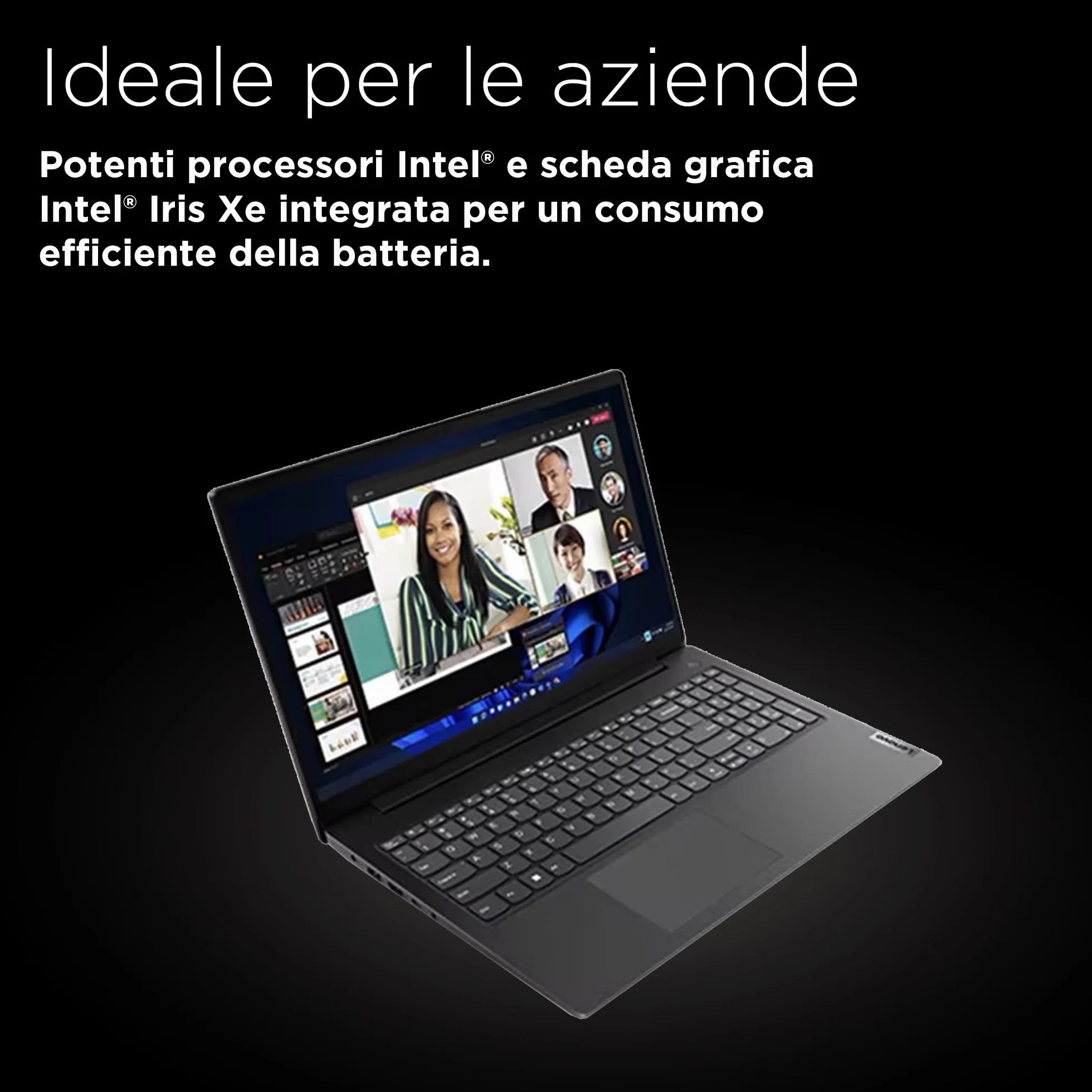 Lenovo Notebook V15 G4 IRU 15,6" i5-13420H 3,4 GHz RAM 16 GB SSD 512 GB NVMe-Win 11 Prof Black (83A100A6IX) Marka