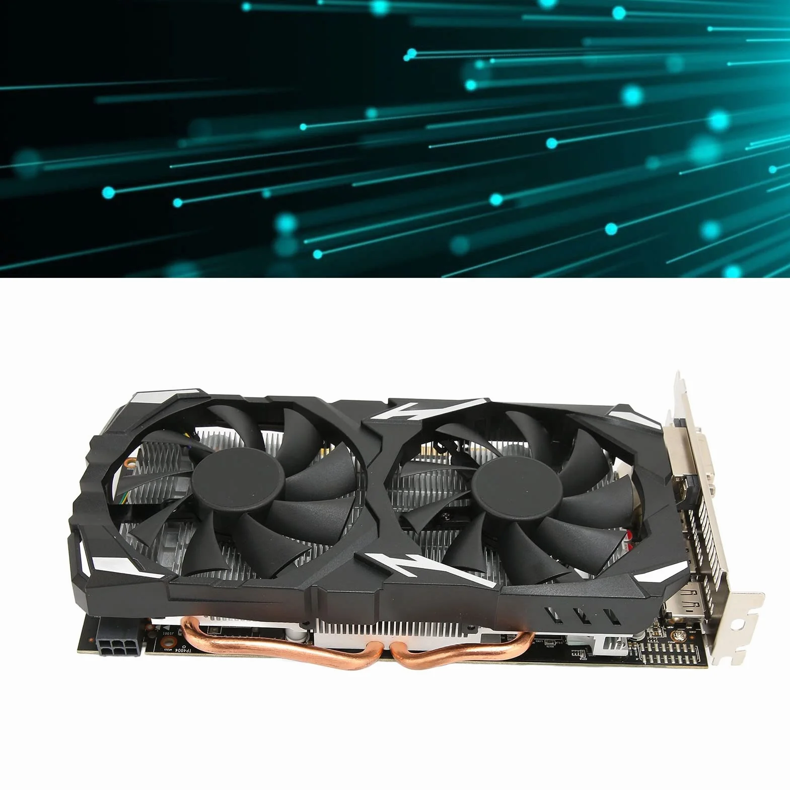 Karta Graficzna Radeon Rx Grafikkart Rx 580 8Gb Gddr5 256Bit Obsługa 8K 16 Pci Express 3.0 2 Wentylatory Chłodzące Karta Graficzna do Gier