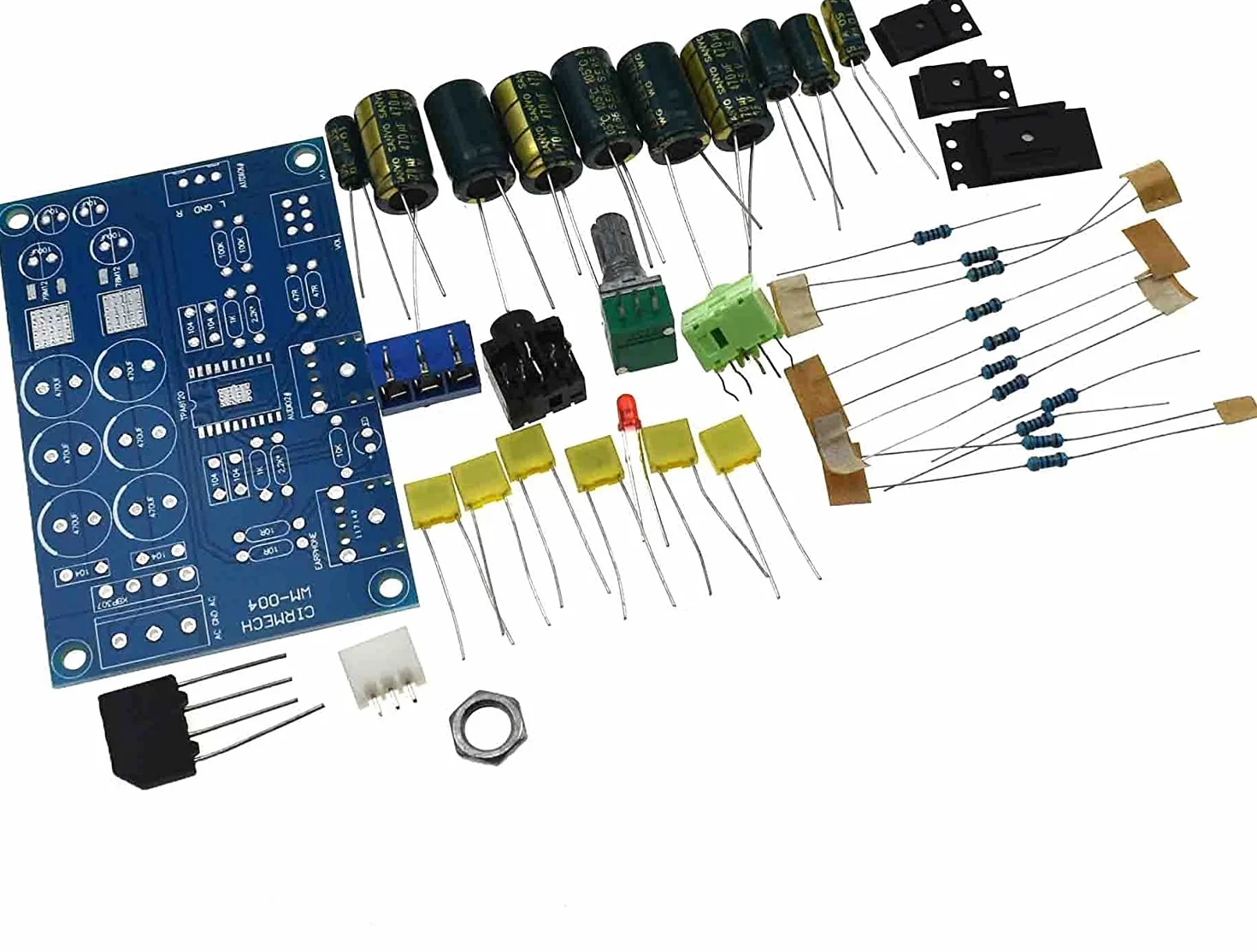 Reland Sun TPA6120 Wzmacniacz Słuchawkowy Płyta HiFi TPA6120A2 Entuzjasta Słuchawki AMP Amplificador Zero Noise DIY (TPA6120 DIY)