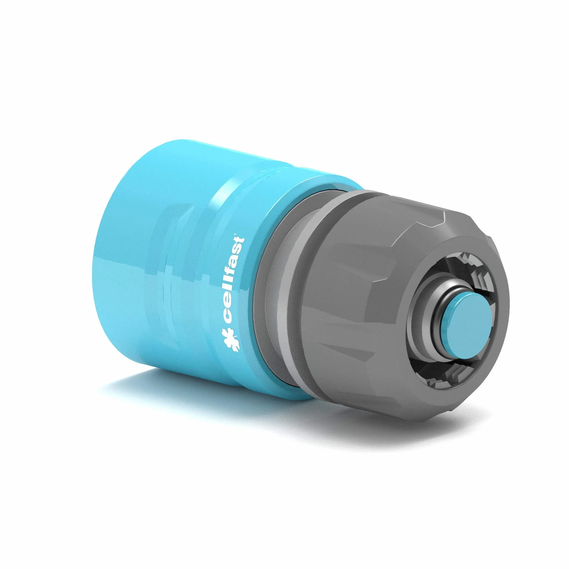 Cellfast Szybkozłącze - stop IDEAL 1/2" - 5/8", Połączenie dwóch końców węży, Tworzywo PC/ABS, Ergonomiczny kształt, 51-620